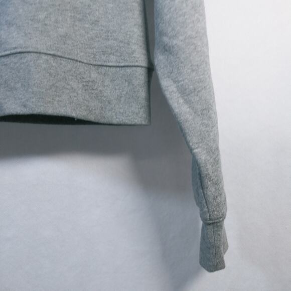 Mossimo Gray Cropped Sweatshirt Literally Size M - Picture 3 of 8